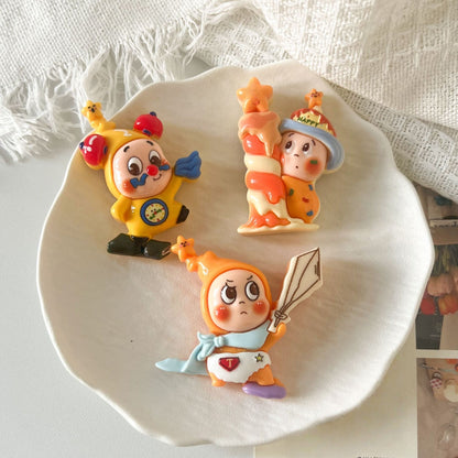 Resins Dachshund Cats dogs Magnets For Fridge Or Whiteboard Fun And Functionality Cartoon Animal Refrigerator Sticker Decors (Star 4pcs)