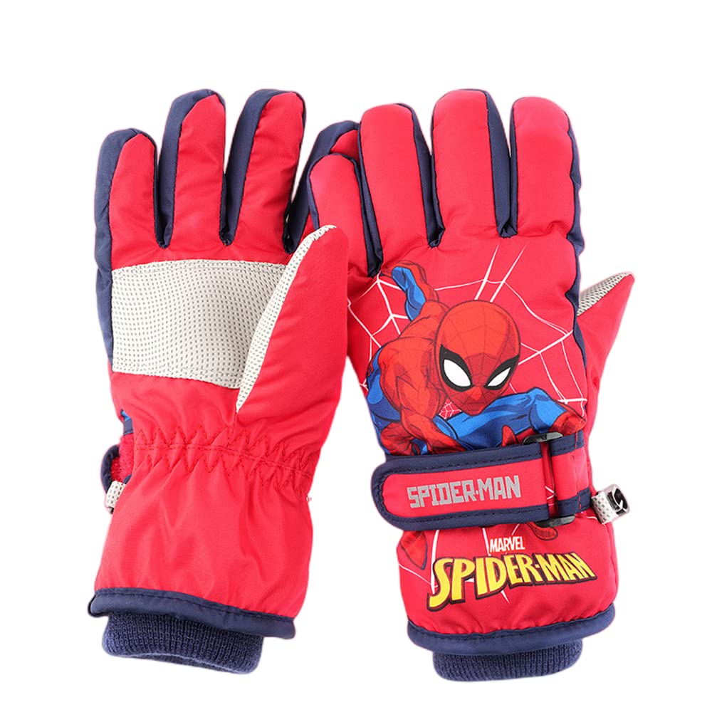 Kids Boy Girl Waterproof Winter Snow Ski Snowboard Fleece Thermal Warm Outdoor Gloves