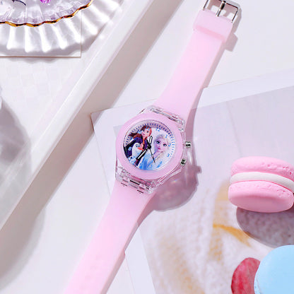 Analogue Quartz Watch with Stainless Steel Strap Bracelet Cats Girls Toddler Watches Gifts for Kids Birthday Gifts Gift Box