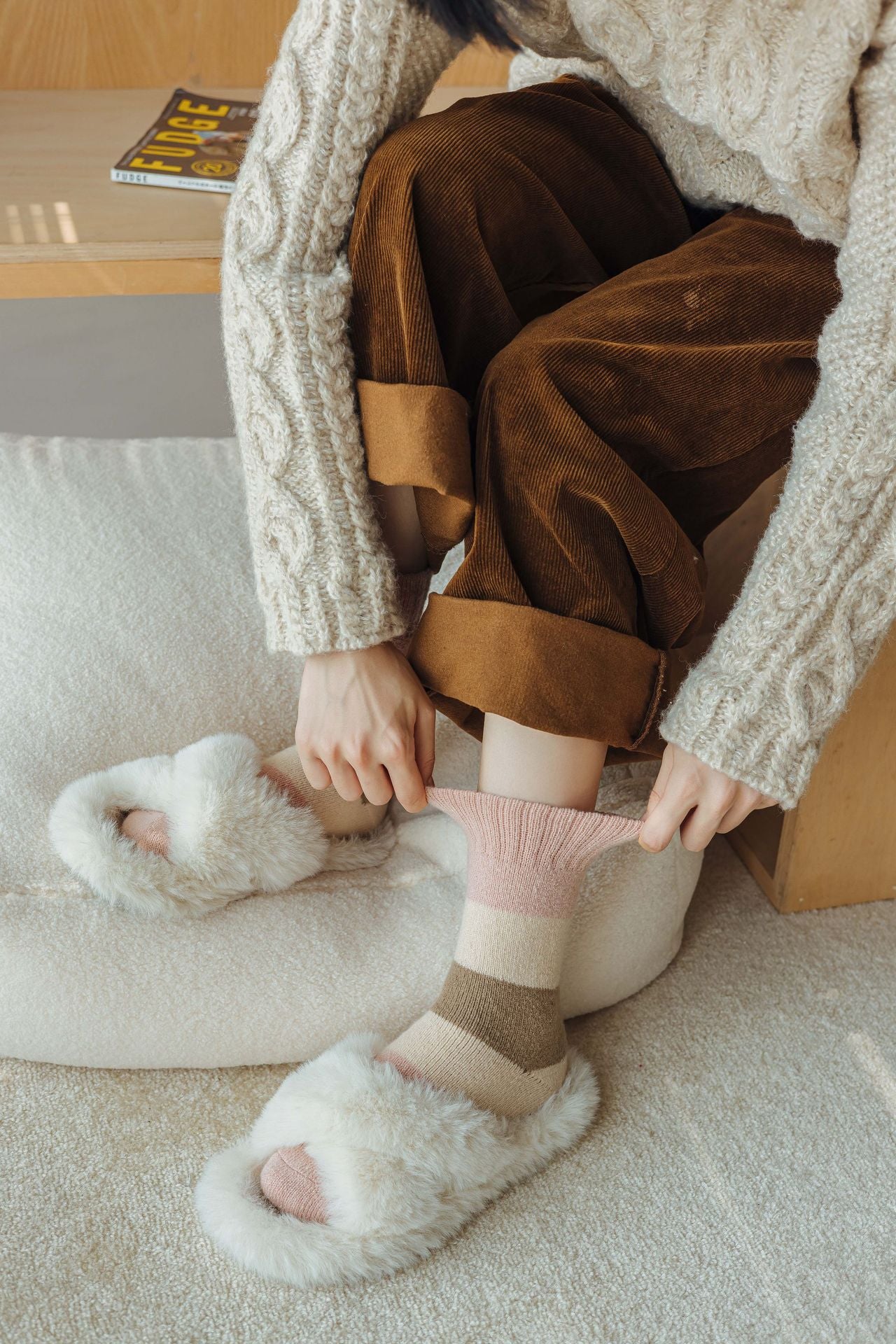 3 Pairs Ladies Thermal Socks Womens Warm Thick Heat Wool Knitting Walking Boot Hiking Socks Winter Christmas(A)