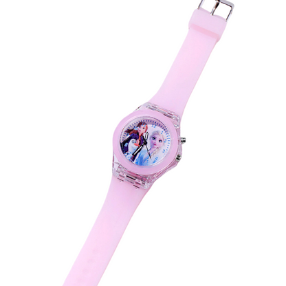 Analogue Quartz Watch with Stainless Steel Strap Bracelet Cats Girls Toddler Watches Gifts for Kids Birthday Gifts Gift Box