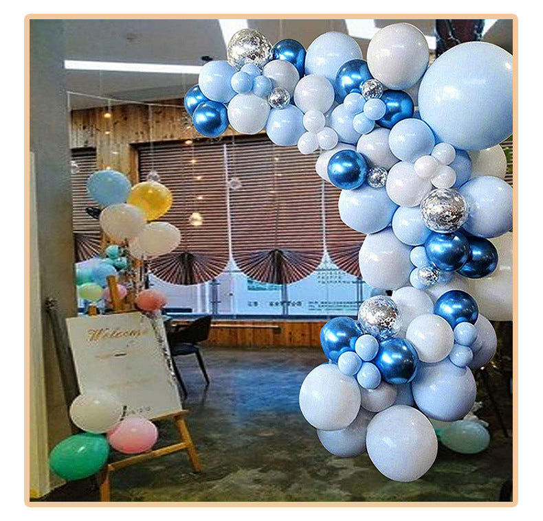 Cinderella Foil Balloons Birthday Party Congratulations balloons Baby Shower Party Decorations Party Suppiles Accessories Theme kids (blue)
