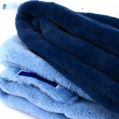 Kids Winter Beanie Scarf for 2-10 Years Old Boys Girls.Outdoor Warm Fleece Lined Thermal Knit Fluffy Pom(Stitch 02)