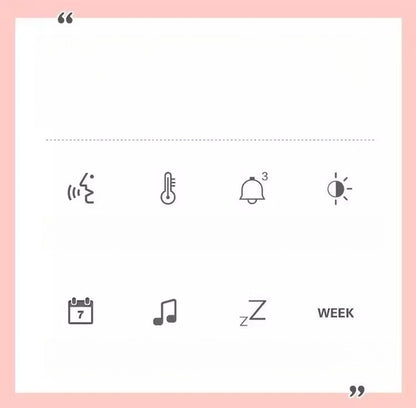 LED Digital Children Alarm Clock With Night Light - Light Alarm Clock for Girls Boys Teenagers School Back To School Gifts Dual Alarms Snooze Modes Temperature Dates display