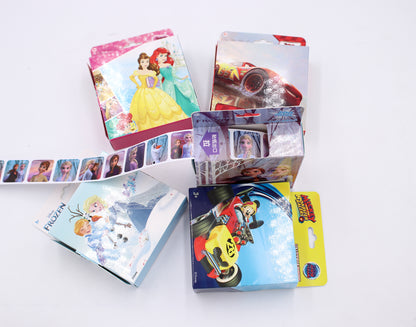 200pcs Kids Toddlers Princess Elsa Mickey Mouse Dinosaur Stickers Party Bag Fillers Boys Girls Teachers as Reward Craft Scrapbooking in Box Gift Set (Princess)