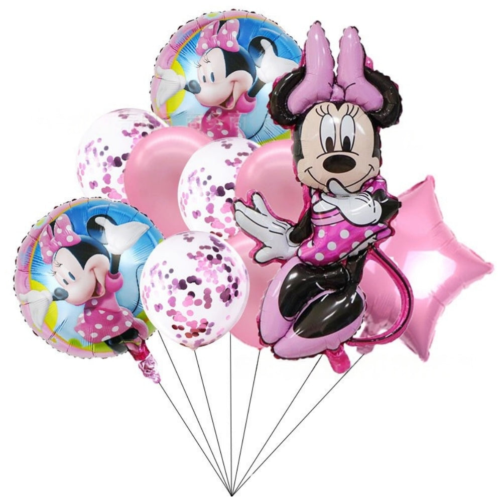 5/8pcs Princess Cinderella Foil Balloons Birthday Party Congratulations balloons Baby Shower Party Decorations Party Suppiles Accessories Theme kid