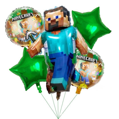 5/8pcs Princess Cinderella Foil Balloons Birthday Party Congratulations balloons Baby Shower Party Decorations Party Suppiles Accessories Theme kid