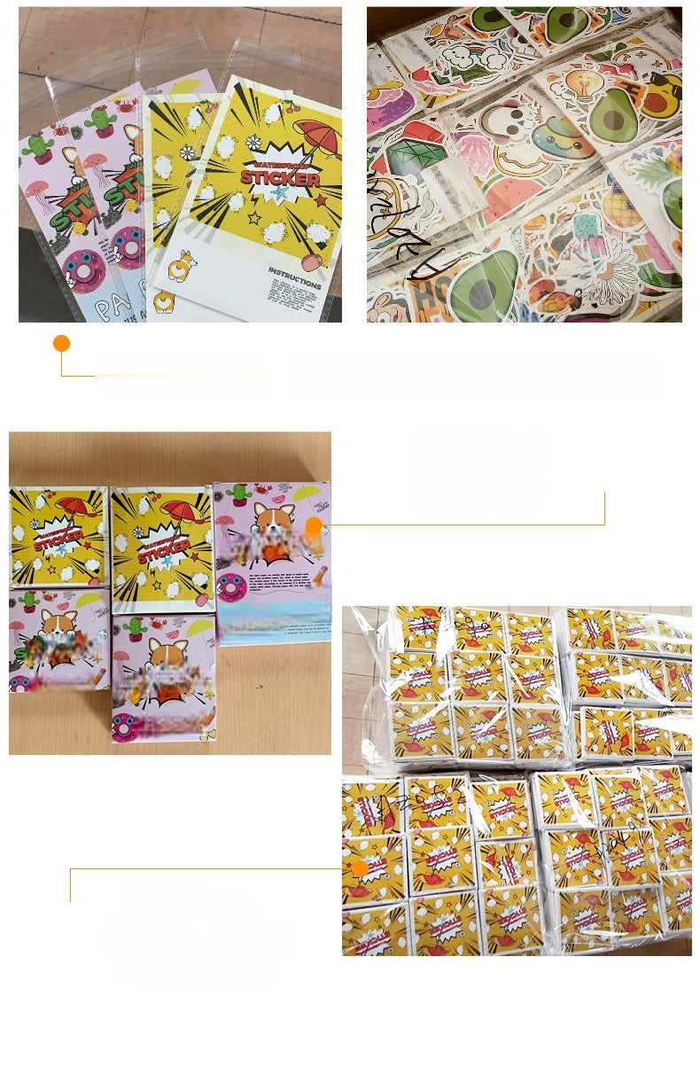 50pcs Princess Aven Superheros Toy Kids Stickers Luggage Laptop Skateboard Waterproof Party Bag Fillers Waterbottle Decal Graffiti Patches