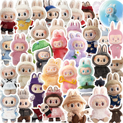 50pcs Princess Aven Superheros Toy Kids Stickers Luggage Laptop Skateboard Waterproof Party Bag Fillers Waterbottle Decal Graffiti Patches