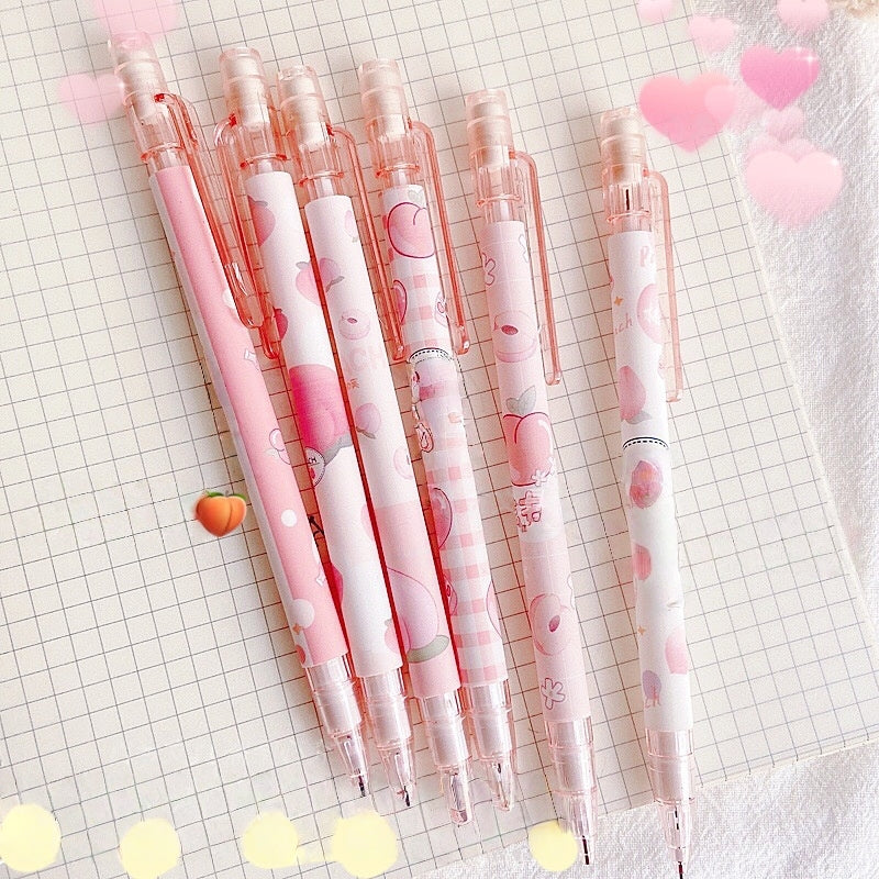 Mechanical Automatic 4pcs Pencil Set 0.5 mm for Office School Stationary Supply Party Favour Bag Fillers Gift Girls Boys writing
