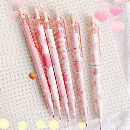 Mechanical Automatic 4pcs Pencil Set 0.5 mm for Office School Stationary Supply Party Favour Bag Fillers Gift Girls Boys writing