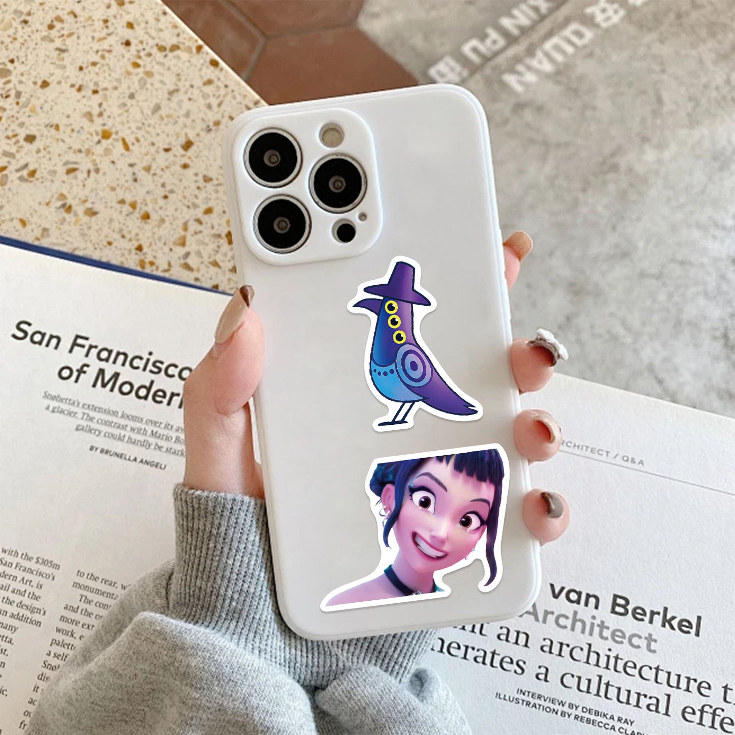 50pcs Princess Aven Superheros Toy Kids Stickers Luggage Laptop Skateboard Waterproof Party Bag Fillers Waterbottle Decal Graffiti Patches