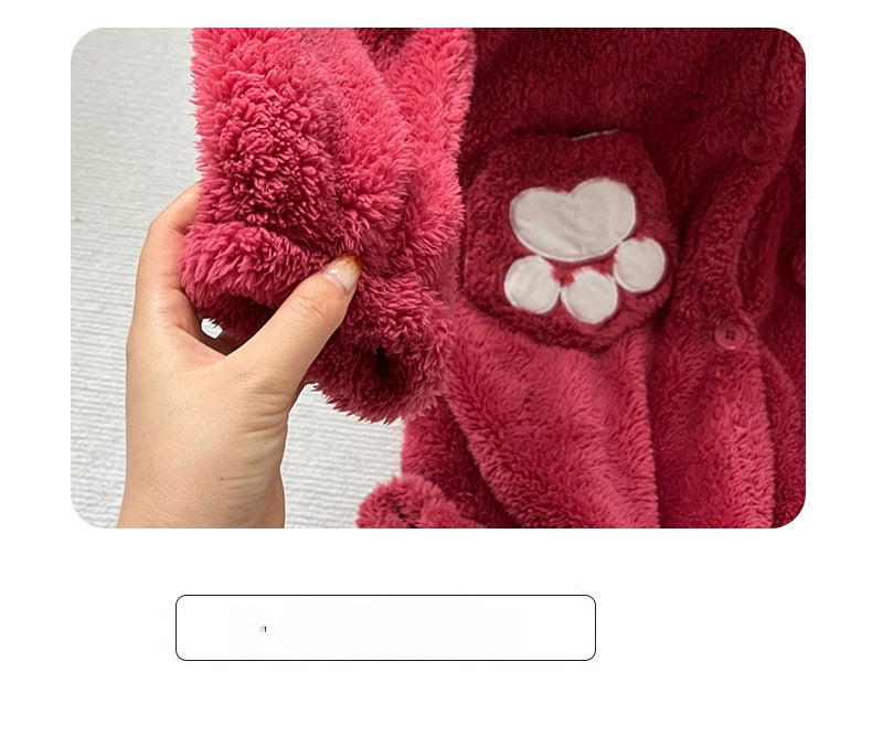 Snow White Elsa Winter Bow Oversized Blanket Hoodie Kids, Girls, Super Soft Warm Fleece Sweatshirt With Pocket for Children Teens, Long Sleeves(Pink)