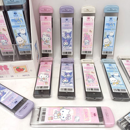 Automatic Pencil Refills (200 Pcs), 0.5mm Lead cute Kitty Mechanical Pencils, Mechanical for Sketching, Woodworking, Crafts, Art (Automatic Pencil Refills （Random color）)