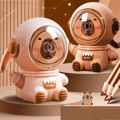 Pencil Sharpener for Kids,Spider Pencil Sharpeners for Home and Classroom, Cute Pencil Sharpener, School Supplies for Kids (Capybara)