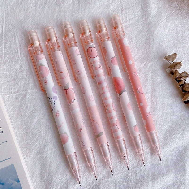 Mechanical Automatic 4pcs Pencil Set 0.5 mm for Office School Stationary Supply Party Favour Bag Fillers Gift Girls Boys writing