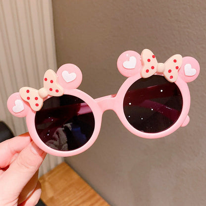 3PCS Kids Sunglasses Girls, Cute Cat Girls Sunglasses Colourful Cat Eye Set, Party children Favor, for Kids Toddler UV400 Age 3-10