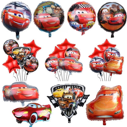 5/8pcs Princess Cinderella Foil Balloons Birthday Party Congratulations balloons Baby Shower Party Decorations Party Suppiles Accessories Theme kid