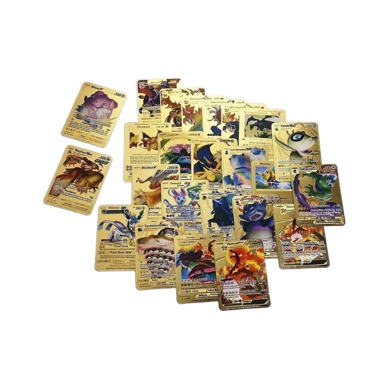 Ultimate Shiny Gold Silver Card Bundle - 55 Random Cards (Silver)