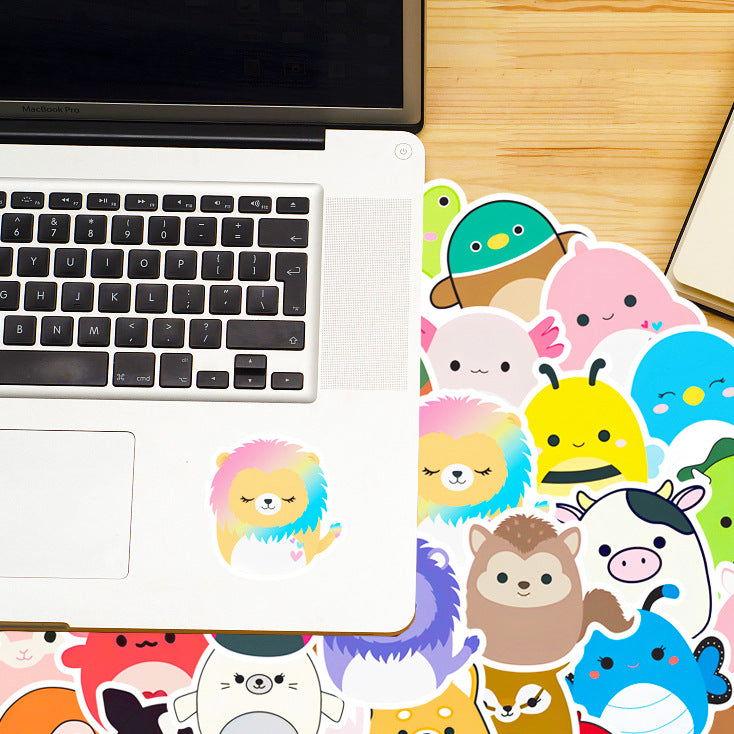 50pcs Princess Aven Superheros Toy Kids Stickers Luggage Laptop Skateboard Waterproof Party Bag Fillers Waterbottle Decal Graffiti Patches