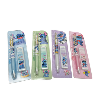 Sth Mechanical Automatic Pencil Set 0.5 mm with 20PCS HB Pencil Leads for Office School Stationary Supply Party Favour Bag Fillers Gift Girls Boys writing