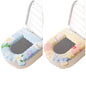 2PCS Bathroom Soft Thicker Warmer Warm waterproof Plush Stretchable Washable Cloth Toilet Seat Cover Pads