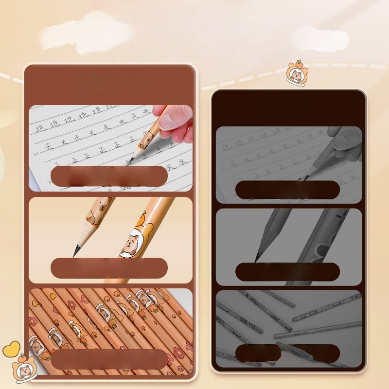 12 Pack Princess Spider HB Pencils with erasers Kids Children Party Bag Fillers School Office