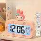 LED Digital Children Alarm Clock With Night Light - Light Alarm Clock for Girls Boys Teenagers School Back To School Gifts Dual Alarms Snooze Modes Temperature Dates display (My )
