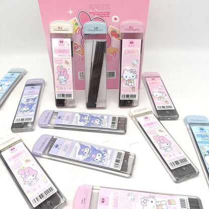 Automatic Pencil Refills (200 Pcs), 0.5mm Lead cute Kitty Mechanical Pencils, Mechanical for Sketching, Woodworking, Crafts, Art (Automatic Pencil Refills （Random color）)