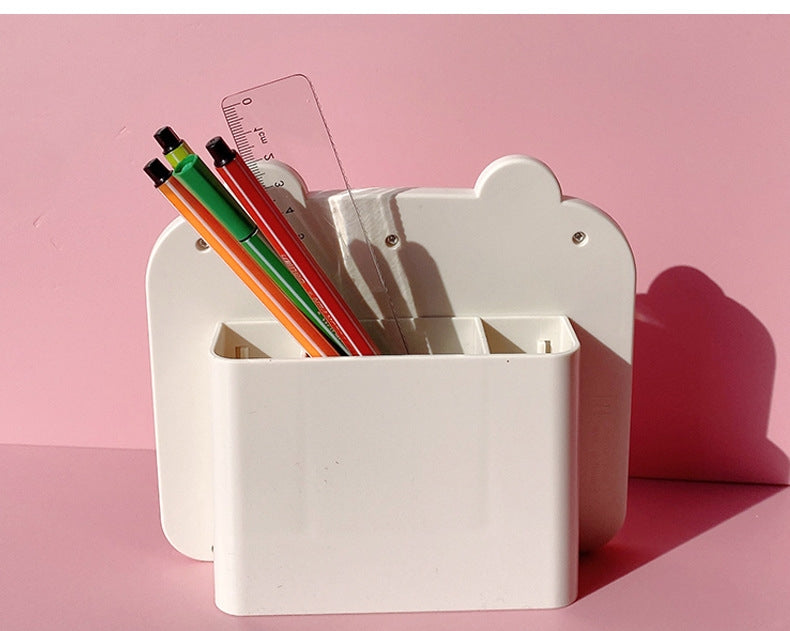 Cute Bear Photo Frame with pen holder back 4 x 6 Picture Frame for Tabletop Display, Cute Home Room Decor, Gifts for kids women