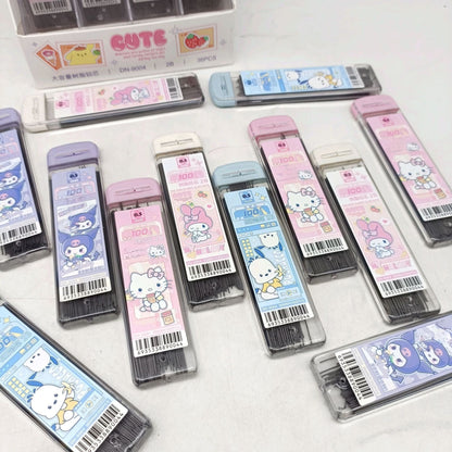 Automatic Pencil Refills (200 Pcs), 0.5mm Lead cute Kitty Mechanical Pencils, Mechanical for Sketching, Woodworking, Crafts, Art (Automatic Pencil Refills （Random color）)