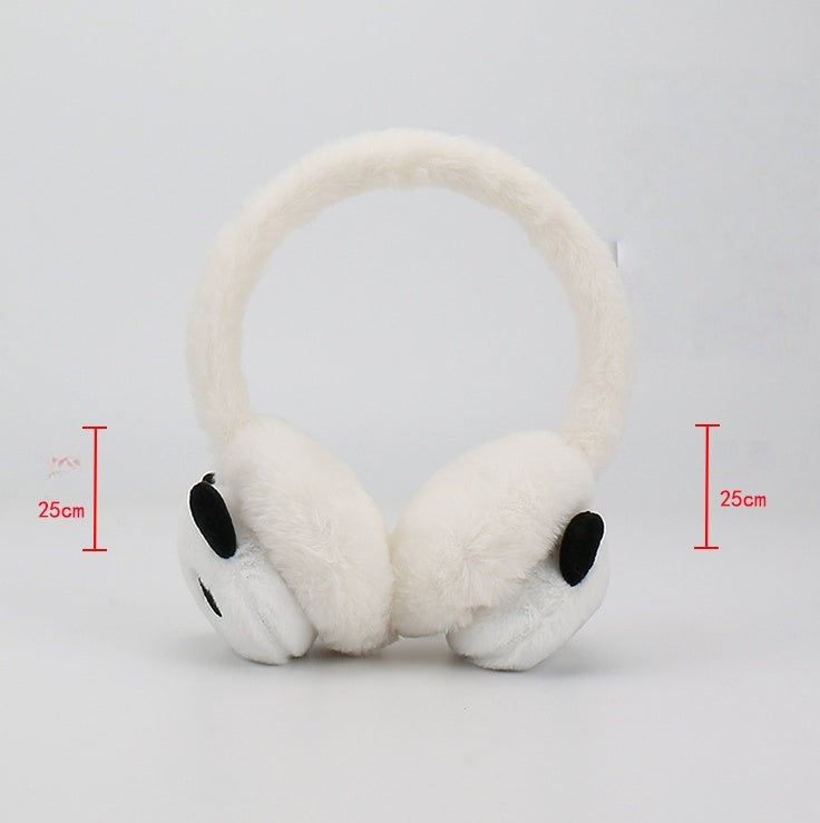 Kids Boy Girl Earmuffs Winter Fleece Thermal Outdoor Warm Plush Ear Warmer (Panda)